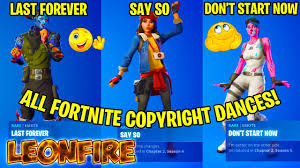With tenor, maker of gif keyboard, add popular fortnite dance animated gifs to your conversations. Youtube Video Statistics For All 18 Fortnite Copyright Emotes Dances 1 Tiktok Don T Start Now Savage Renegade Noxinfluencer