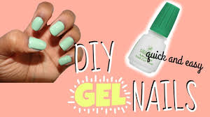 Diy Gel Nails Without Uv Light Affordable Easy Youtube