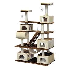 The feandra cat tree house for large cats features a sturdy design while maintaining a small footprint in. Top10 Best Cat Tree For Large Cats March 2020 Comparison Rated Reviews