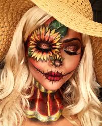 cute scarecrow makeup for halloween
