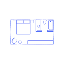These dimensions could easily go up to 13x13 for the master bedroom where you will have. Hotel Room Layouts Dimensions Drawings Dimensions Com