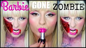 halloween collab barbie gone zombie
