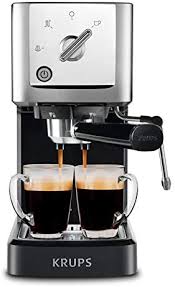 Krups ea8250 espresseria super automatic espresso machine coffee maker with. Amazon Com Krups Xp344c51 Professional Coffee Maker Calvi Steam And Pump Compact Espresso Machine 1 Liter Black Kitchen Dining