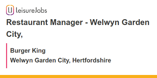 restaurant manager welwyn garden city