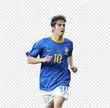 He has impressed his fans with . Sports T Shirt Football Team Sport Kaka Brazil Tshirt Blue Boy Png Pngwing