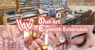 k style nail art eyelash extension