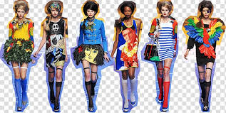 pop art fashion runway model model