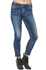 Silver Jeans Co Suki Mid Ankle Skinny Jean Indigo From
