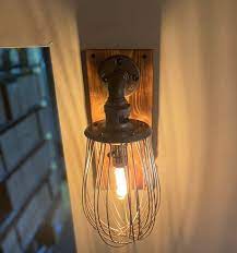 Industrial Bakery Whisk Wall Sconce