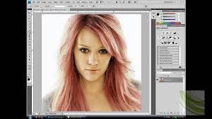 change hair color in adobe photo