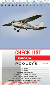 cessna 172 checklist pooleys flying