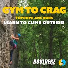 learn to climb outdoors 2 day course