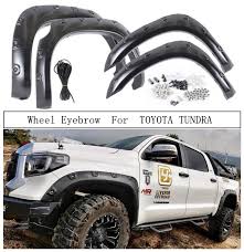 255/70 r18 275/65 r18 275/55 r20. Wheel Eyebrow For Toyota Tundra 2007 2021 Widening Large Wheel Arc Screw Installation High Quality Abs Accessories Best Promo 1b0566 Cicig