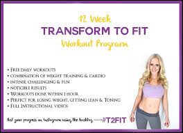 fit workout program