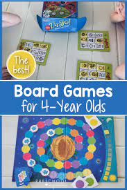 board games that 4 year olds will love
