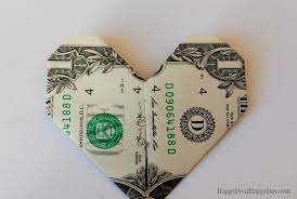 By the way, if you're thinking of giving a gift card instead of cash, here's something to consider: How To Make Heart Shaped Dollar Origami For Valentine S Day Happy Deal Happy Day