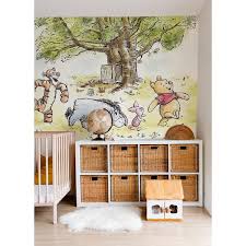 Disney S Winnie The Pooh Watercolor L Stick Wallpaper Mural
