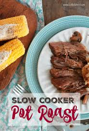 easy slow cooker juicy pot roast recipe