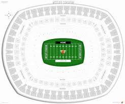 Detailed Seating Chart Giants Stadium New York Giants