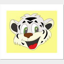 Smiling Tiger Cute Gift Tiger Lover