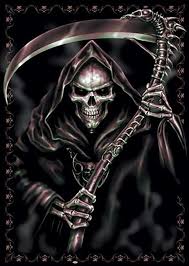 Amazon.com: Pyramid America Spiral Assassin Grim Reaper of Death with  Scythe Fantasy Horror Biker Cool Wall Decor Art Print Poster 24x36: Grim  Reaper Poster: Posters & Prints
