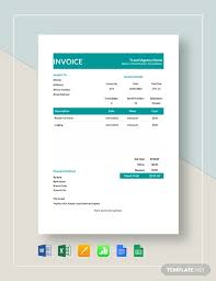 travel invoice exles 15 templates