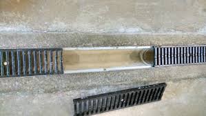 trench drain installation in brunswick