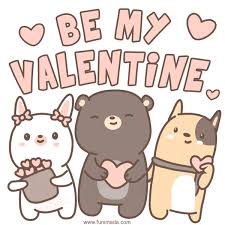 Do not break my heart or toss it away. Be My Valentine Cute Greeting Card Gif Download On Funimada Com
