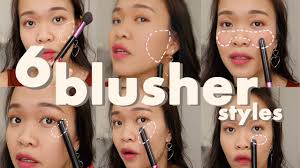 elegant blush makeup looks