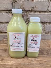 fresh squeezed lime juice giordano