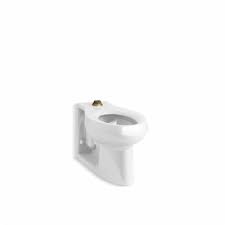 Toilet Bowl With Integral Seat