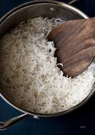 How to cook jasmine rice: How To Cook Basmati Rice In A Pot Or Pan Or On The Stovetop Basmati Rice Recipes Cooking Basmati Rice Basmati Rice Recipes Easy