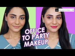 transforming daily office makeup look