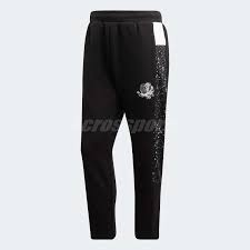 Details About Adidas Men Originals Planetoid Sweat Pants Taper Cropped Sports Gym Black Dx6012