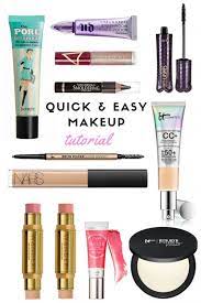 quick easy makeup tutorial the