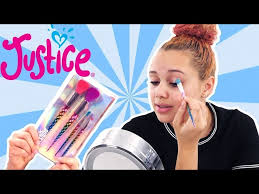spring look makeup tutorial justice