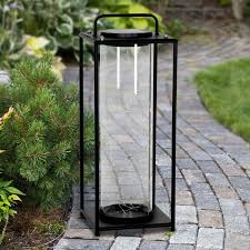 Solar Glass Tube In Square Metal With