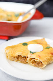 beef enchilada recipe with cheese sauce