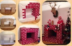 Cardboard Fireplace Diy For