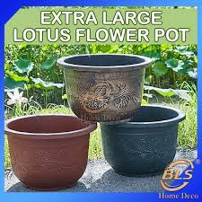 extra large flower pot water lily