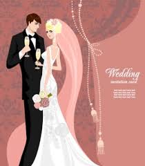 wedding card background 03 vector free