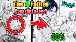 People theorize that eren is the true father of historia's child and due to political reasons, it would be less 'messy' to have the farmer act as the father of. Who Is Historia S Baby Daddy The 4 Father Candidates Attack On Titan Theories Youtube