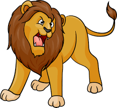 lion is roaring 12851847 vector art