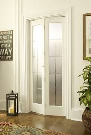 Colonial Frosted Glass Bifold Door In