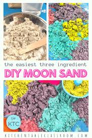 easy moon sand recipe the kitchen