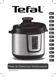 user manual tefal fast delicious