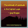 yoga quotes on gratitude from masteringyoga.org