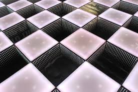 infinity mirror illusion glowing dance