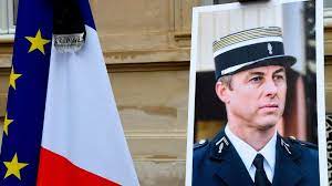And then it became another story altogether. Trebes Attack Paris Ceremony For Hero Policeman Arnaud Beltrame Bbc News