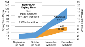 Natural Air Drying Of Corn Field Crop News